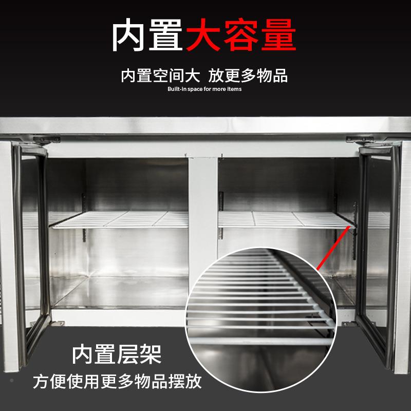 不锈海365鲜冰台冷藏展示商用柜超市冰鲜台卧钢式点柜冷冻柜菜保