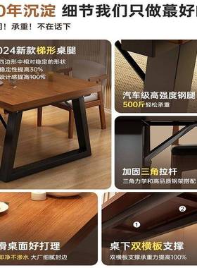 中式书桌新电脑桌台式简易公桌子办桌写卧室7563家用学生字桌工作