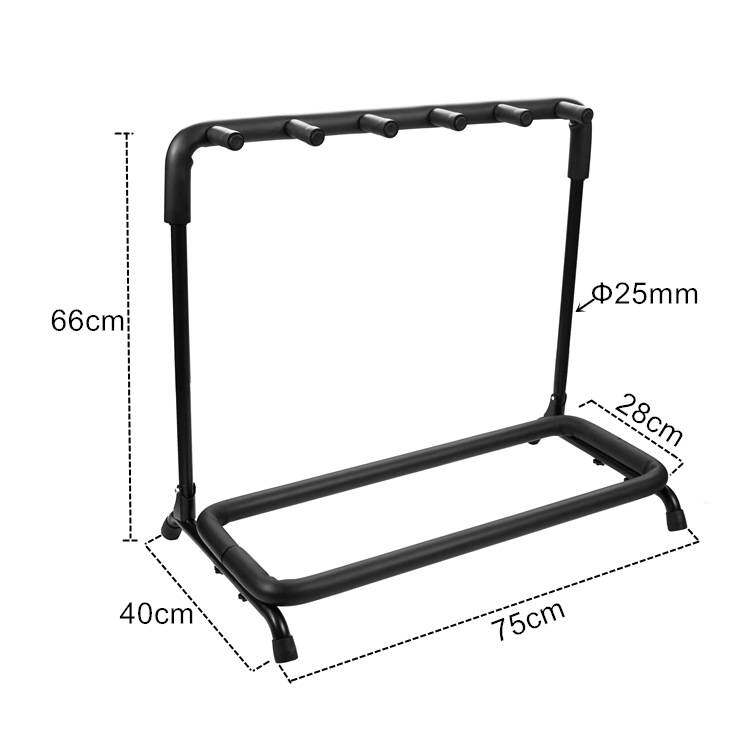 多头吉他支架五组吉他架 多支琴排架多把位吉他展示架琴行琵琶架