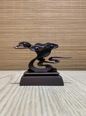 云底座石头奇石底座摆件托架祥树脂摆AL101420放托艺盘术创通用意