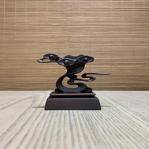 云底座石头奇石底座摆件托架祥树脂摆AL101420放托艺盘术创通用意