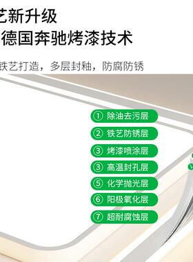 全15832光谱护眼吸顶灯屋组全厅灯大厅灯卧合客室吸顶灯中山灯具