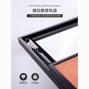 奶油风客厅电表箱装饰画带时钟表配电箱弱电箱电闸盒遮挡挂画盖板