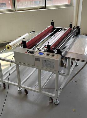 无纺电布裁切PVC膜裁膜机不干胶57184皮割革全自动切机导断机铝箔