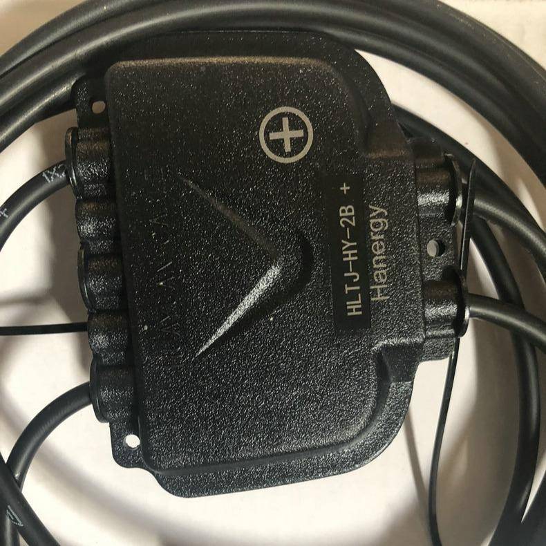 汇流流套件2B汉能薄膜汇流套件光伏接连器2汇套件WNP直插式接头防