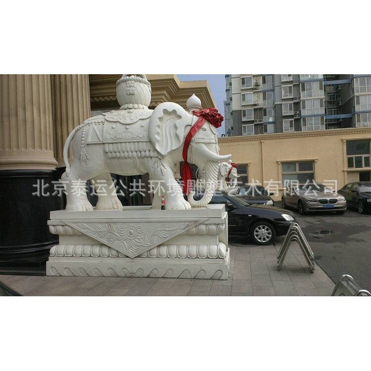 北京大型欧式大象雕刻动物雕塑设计 大型外墙历史人物浮雕