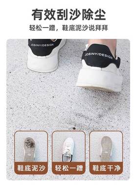 地意感大利丝圈大门进口蹭门外玄关家WCU用毯可脚定星