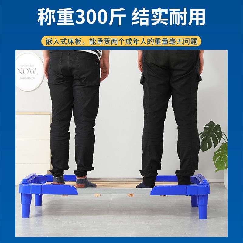 幼KM-1园儿童早教单人床叠叠儿塑料木板宝宝托管小床午休睡床