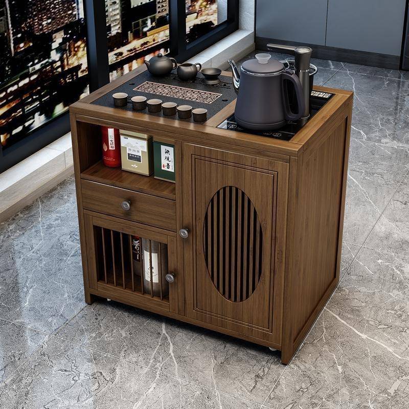 动茶桌茶台家用VOG小茶移台柜茶水小几阳台具套装自动烧水茶壶一