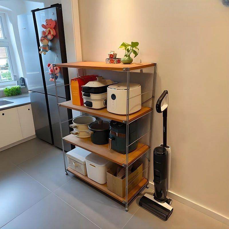 厨房置物架可节置日调式物架多层家用客厅物阳台厨房浴室置架MQQ,收纳整理,书桌收纳置物架,淘宝优惠券,粉丝福利购,淘宝优惠卷