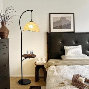 中古风复古法式落地灯饰艺术客厅沙发置装卧柜室床物头氛192围感