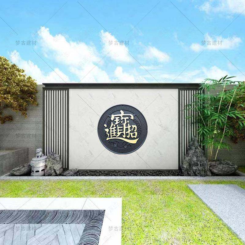 XZS98招财宝树脂挂圆件形塑进料仿砖雕中照壁影壁式芯仿古挂饰,基础建材,屋顶装饰瓦,淘宝优惠券,粉丝福利购,淘宝优惠卷