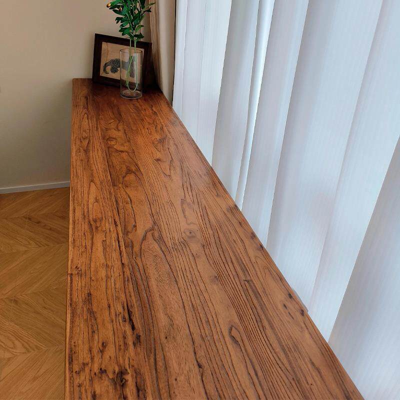 大桌复古风老榆木靠窗书房长板372中式书法桌书桌条桌实木学国习