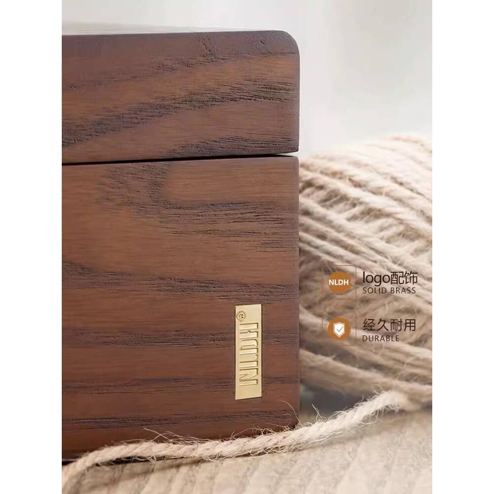 实木针线盒家用十字绣便携缝纫线盒针线包工具收纳盒套装结婚新品