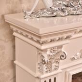 328欧式 收纳 饰柜挂式 壁电壁子炉炉电视柜壁炉架美式 壁壁炉装