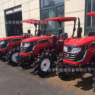 50马力果园大棚拖拉机 多缸四驱小型拖拉机 多功能四轮旋耕机