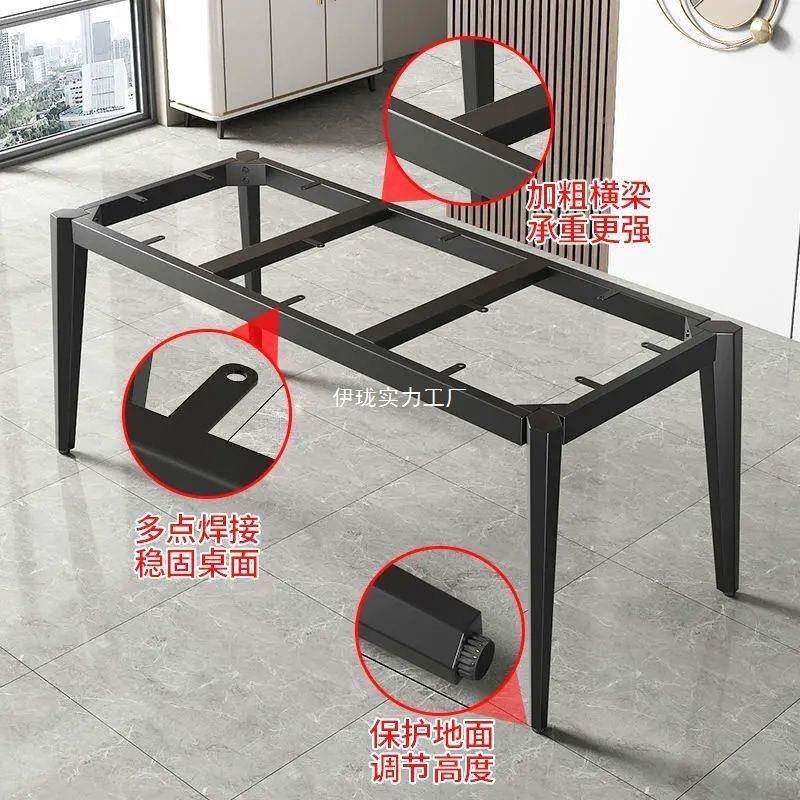 无品牌/铁腿艺桌支架餐固台脚新款桌会议桌架茶几架户外加厚加耐
