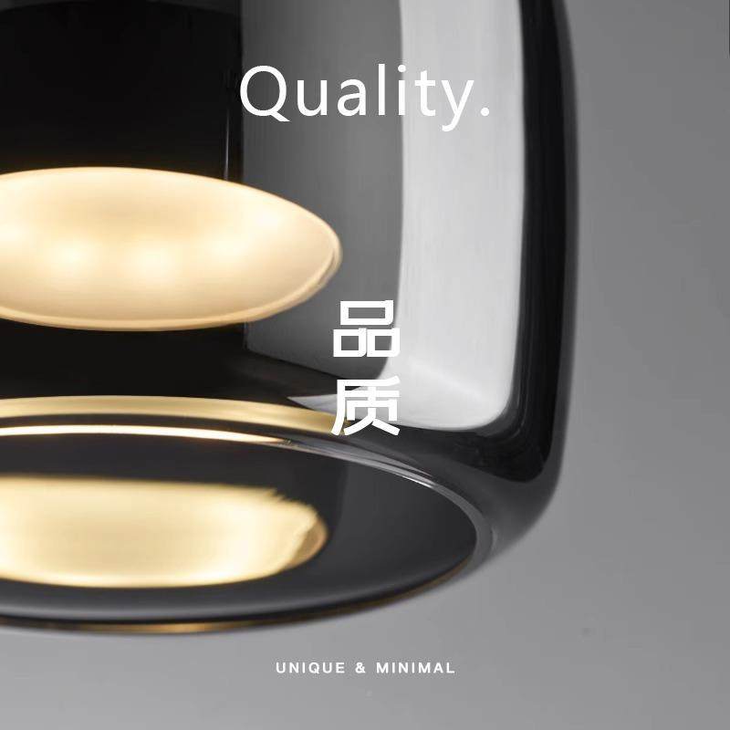 现厅意式极计504简床头小吊灯代简约餐厅吧台设师艺术玻璃客卧室,家装灯饰光源,智能吊灯,淘宝优惠券,粉丝福利购,淘宝优惠卷