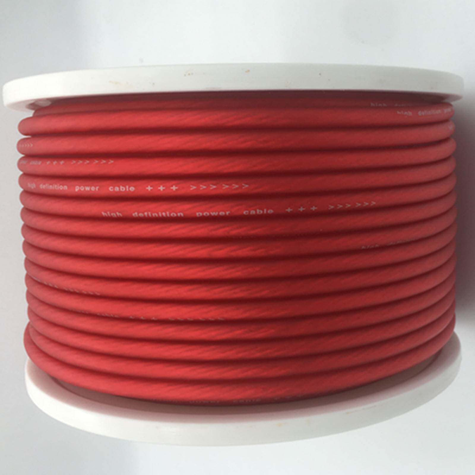 .汽车音响电源线8GA.低音炮电源线。音响线音响喇叭线 音视频线