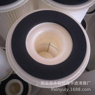 螺杆空机滤压筒025 660芯粉尘芯滤聚酯纤维滤芯 66除尘滤25