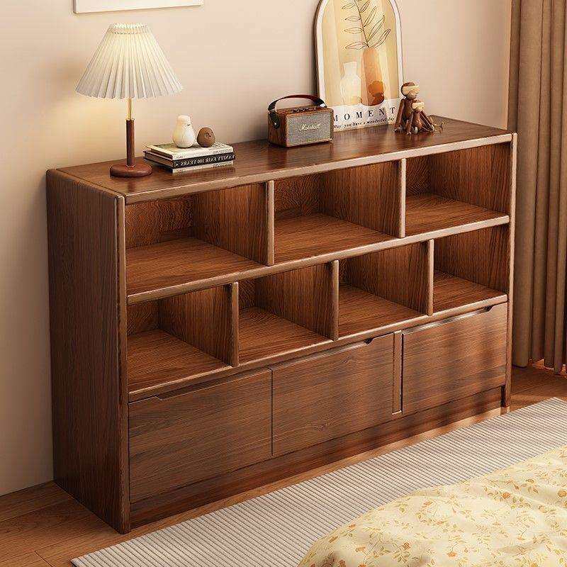 实木书柜置物架落地储物柜靠墙一体幼儿园客厅矮柜子展示柜小书架,鲜花速递/花卉仿真/绿植园艺,割草机/草坪机,淘宝优惠券,粉丝福利购,淘宝优惠卷