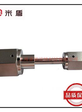 316L不锈钢VCR面密封接头1/2VCR母头-1/4VCR母头内螺纹变径接头