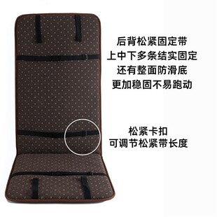 夏季凉席摇摇躺椅垫子木沙发加厚椅垫夏天午O睡折叠椅坐垫靠背一