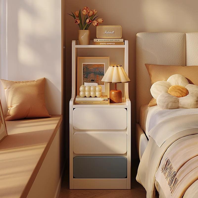 床头柜简约现代卧室架P70DG63C小型超窄夹床柜简易极窄置物卧室边