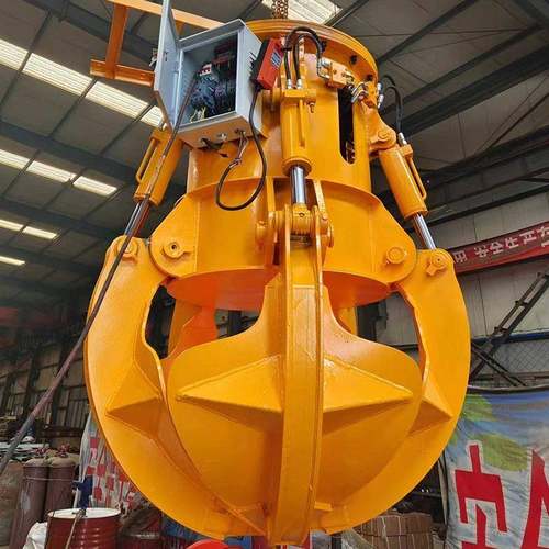 抓厂家压电动液材抓斗洒槽淤泥砂石煤炭木抓斗洒厂专用OZC抓斗斗