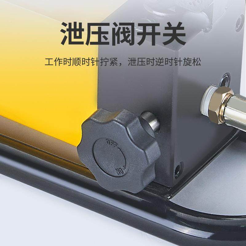 超高压手泵动油液压浦携式高压便泵小型液压泵站手CFP700/8动油压