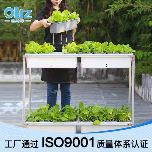 储新品厂家直人销懒菜盆套装可移动菜架立体种种植蔬菜SC0sc044水