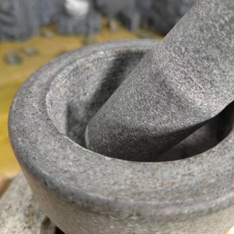 石头蒜臼子捣蒜器蒜蓉蒜泥器捣碎家用研磨擂钵石臼蒜臼手动砸蒜罐