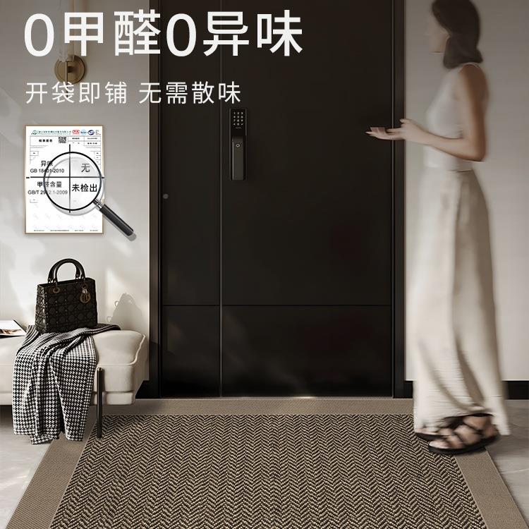 入户门地门垫口毯垫门免洗家F978SJMS用防滑耐脏入门脚地垫轻奢可