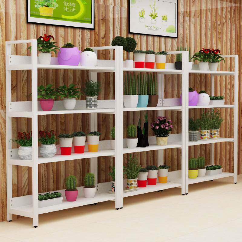 花店花架铁艺展示架鲜花架多层植物架落地简约园艺盆景架绿萝架子