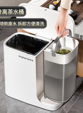 佳帮手茶水桶废水桶茶桶渣茶桶具茶茶台排水圾管HG156154配件茶水