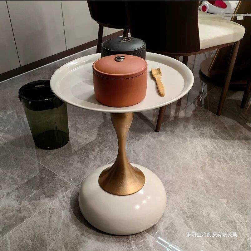 客厅沙发咨询客服边柜约侧柜边几阳台置物茶架简创意圆桌子轻奢小