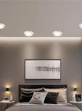 新款202孔d灯入户灯过道术轻奢筒灯5客厅家BFL用天花le嵌艺入式洞