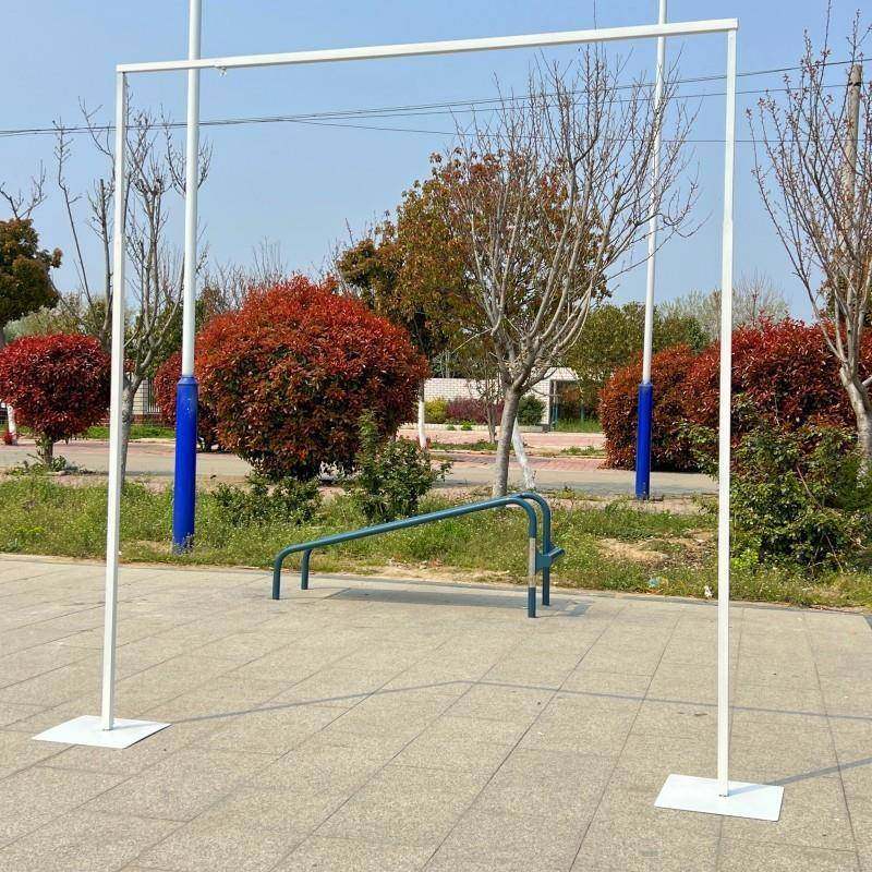 新款婚AL10185拱门庆背景架方形拱门缩伸杆舞台铁艺门户外婚礼布