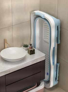 1.18XY80111米折叠桶儿童浴桶成人浴浴桶蒸沐浴泡两用盆婴儿洗澡