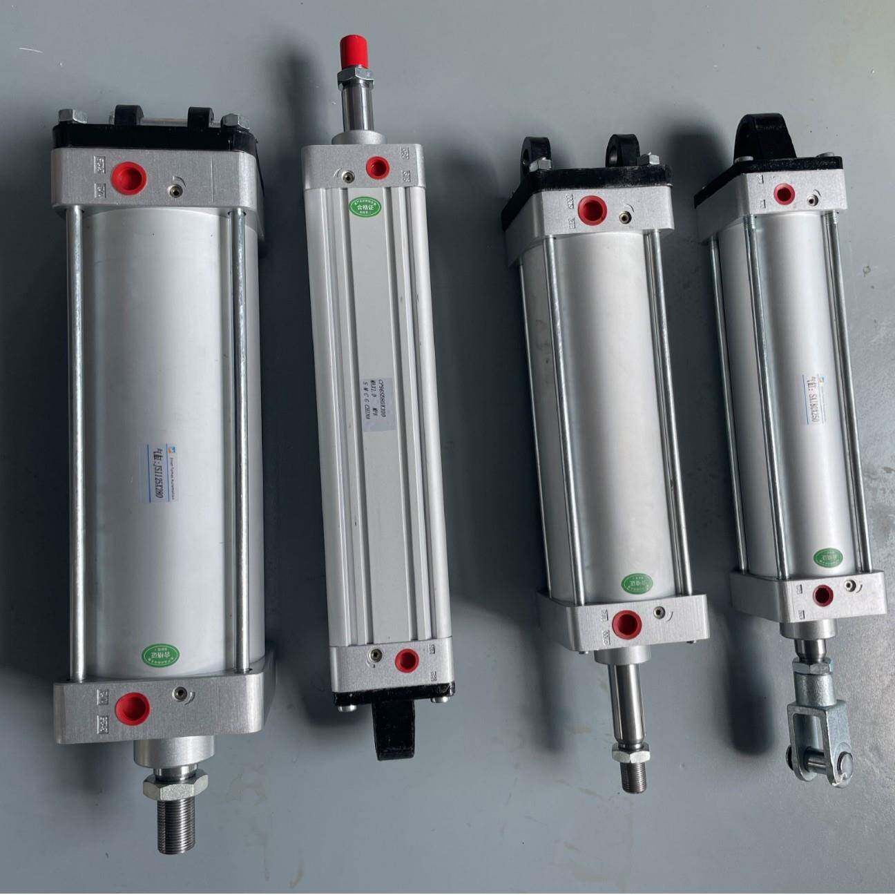 源头厂家SC63准标32气缸小型气动4大推力长277行0程气耳缸单双耳