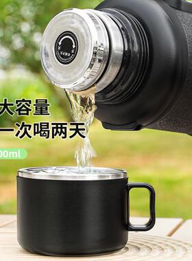 w携i锈ss保温水壶大容量热水壶便带316不钢户外旅行壶车e载暖168水瓶