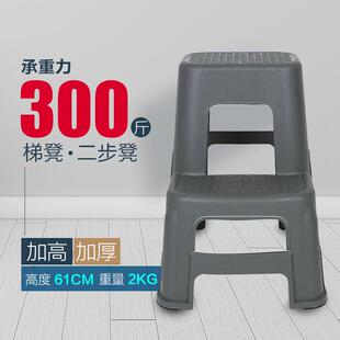 叠家用三步小爬TB616817梯子凳子梯两高用变人字步小型多功能板凳