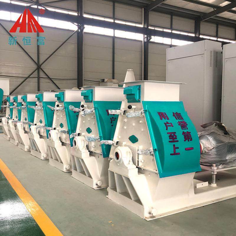 恒富机械家禽饲料粉碎设备锤片式粉碎机SFSP宽式粉碎设备现货