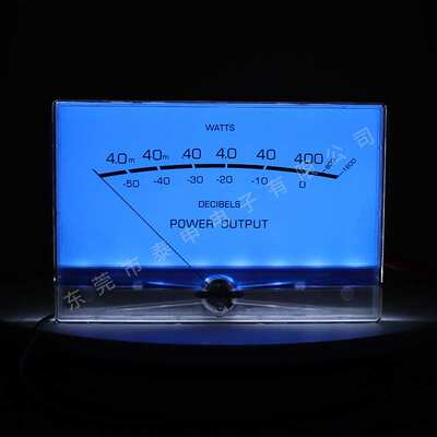 VU电平表P-200音量音频表大表头高精度功放发烧DB功率表功放表头