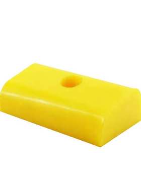 现货供应黄色浇筑聚氨酯异形垫块 PU防撞块 定 制聚氨酯固定块