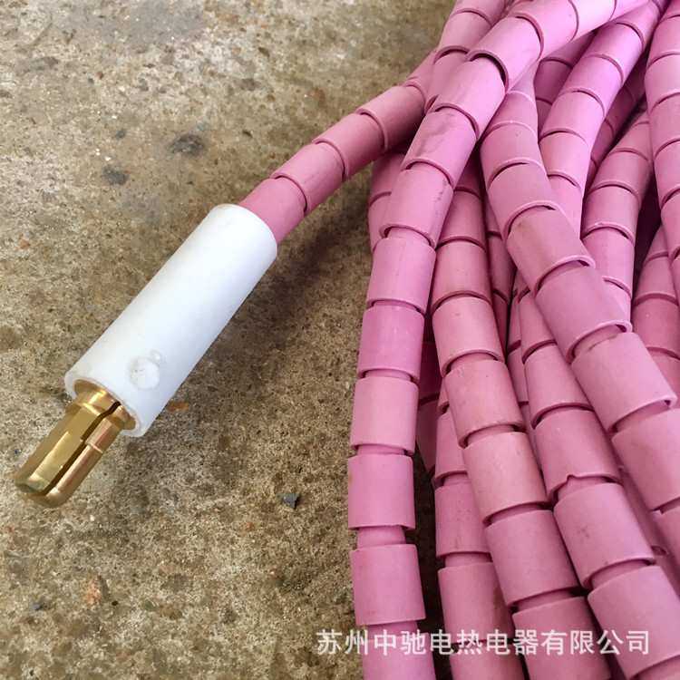 苏州中驰厂家可按要求制作SCD履带式陶瓷可承受高温电热加热绳