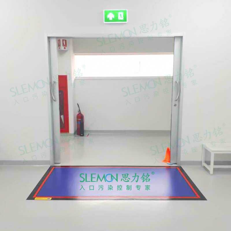 dycem神奇垫600*600mm可重复水洗使用室内车轮清洁蓝色