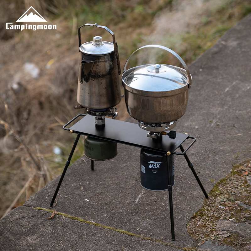 柯曼BKZ06-L半单元炉架桌双炉具接口两档高度多用途IGT单元桌板