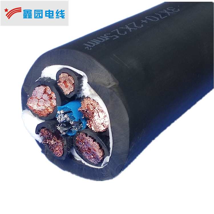 龙门吊卷筒电缆 YCT /YVFR3*70+2*25带钢丝抗拉耐磨耐寒上海厂家