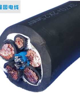 龙门吊卷筒电缆 YCT /YVFR3*70+2*25带钢丝抗拉耐磨耐寒上海厂家